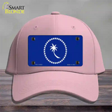 Chuuk Island Flag Novelty License Plate Hat Tag Cotton / Pink