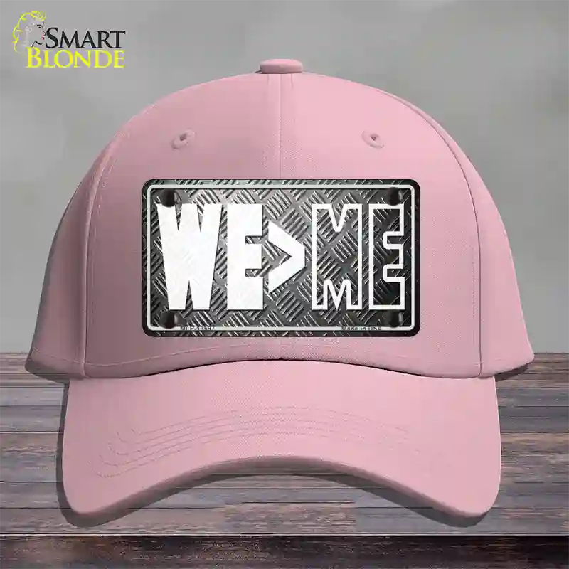 We Greater Than Me Novelty License Plate Hat Tag Cotton / Pink