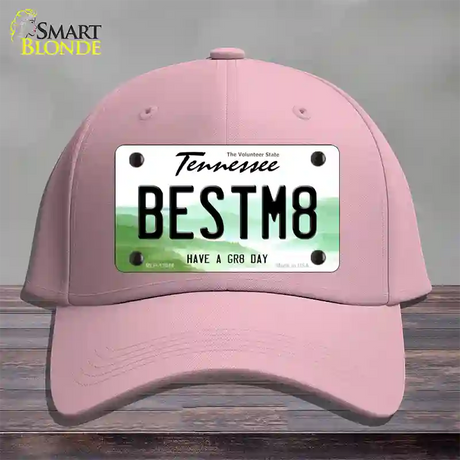 Best Mate Novelty License Plate Hat Tag Cotton / Pink