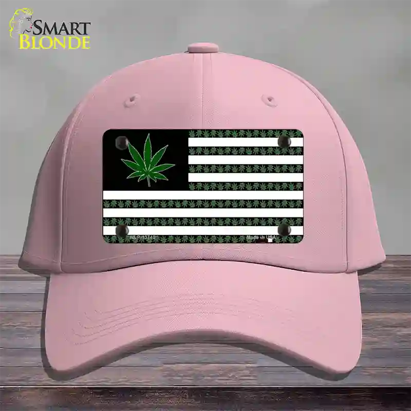 American Weed Novelty License Plate Hat Tag Cotton / Pink