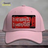 Its Not Leaking Oil Novelty License Plate Hat Tag Cotton / Pink