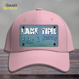 Lake Time Novelty License Plate Hat Tag Cotton / Pink