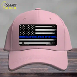 Sheriff Blue Flag Novelty License Plate Hat Tag Cotton / Pink