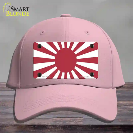 Rising Sun Japan Novelty License Plate Hat Tag Cotton / Pink