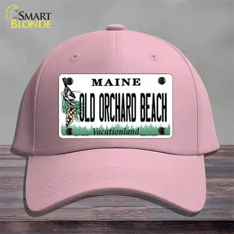 Old Orchard Beach Maine Novelty License Plate Hat Tag Cotton / Pink