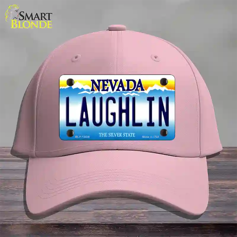 Laughlin Nevada Novelty License Plate Hat Tag Cotton / Pink