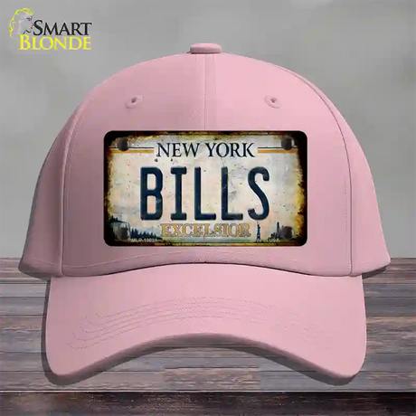 Bills Excelsior New York Rusty Novelty License Plate Hat Tag Cotton / Pink