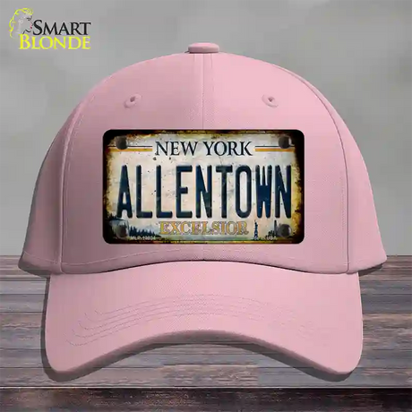 Allentown Excelsior New York Rusty Novelty License Plate Hat Tag Cotton / Pink