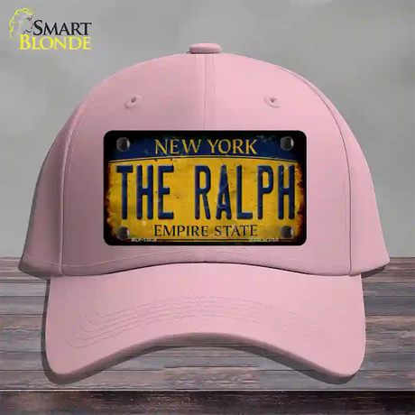 The Ralph New York Rusty Novelty License Plate Hat Tag Cotton / Pink