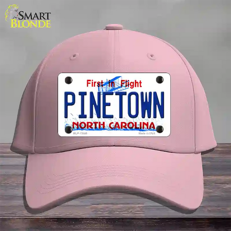 Pinetown North Carolina Novelty License Plate Hat Tag Cotton / Pink