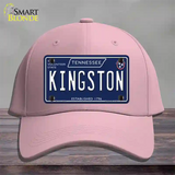 Kingston Tennessee Blue Novelty License Plate Hat Tag Cotton / Pink