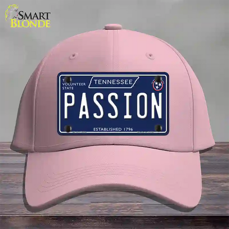 Passion Tennessee Blue Novelty License Plate Hat Tag Cotton / Pink