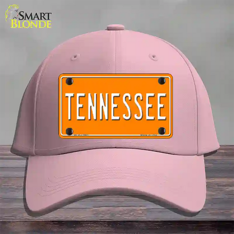 Tennessee Orange Novelty License Plate Hat Tag Cotton / Pink