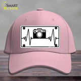 Photography Heart Beat Novelty License Plate Hat Tag Cotton / Pink