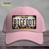 Bigfoot Maryland Novelty License Plate Hat Tag Cotton / Pink