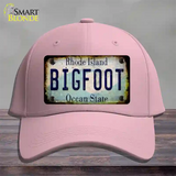 Bigfoot Rhode Island Novelty License Plate Hat Tag Cotton / Pink