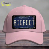 Bigfoot Tennessee Novelty License Plate Hat Tag Cotton / Pink