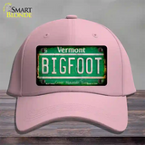 Bigfoot Vermont Novelty License Plate Hat Tag Cotton / Pink