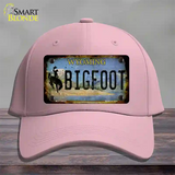 Bigfoot Wyoming Novelty License Plate Hat Tag Cotton / Pink