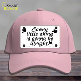 Every Little Thing Novelty License Plate Hat Cotton / Pink