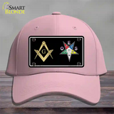 Free Mason OES Novelty License Plate Hat Cotton / Pink