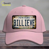 Billieve Excelcior New York Novelty License Plate Hat Cotton / Pink