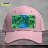 Psychedelic Electric Jelly Fish Novelty License Plate Hat Cotton / Pink