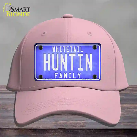 Huntin Family Novelty License Plate Hat Cotton / Pink