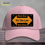 Move Over Its The Law Novelty License Plate Hat Cotton / Pink