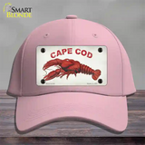 Cape Cod Lobster Novelty License Plate Hat Cotton / Pink