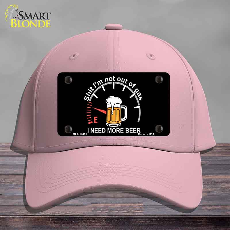 I Need More Beer Novelty License Plate Hat HAT-MLP-14461