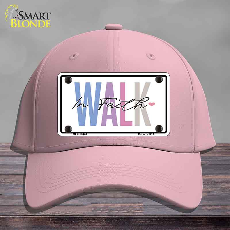 Walk In Faith Novelty License Plate Hat HAT-MLP-14476