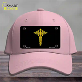 Caduceus Novelty License Plate Hat Cotton / Pink