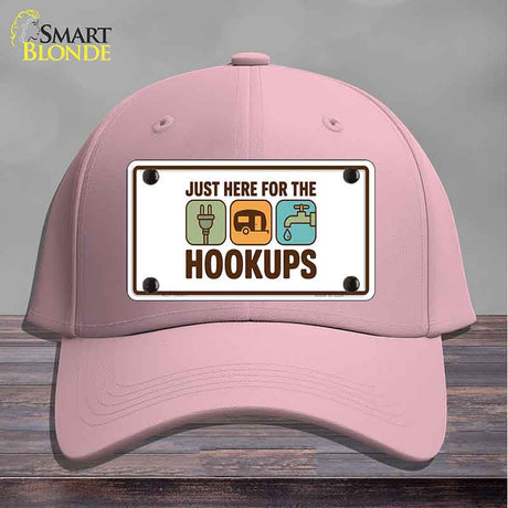 Just Here for the Hookups Novelty License Plate Hat HAT-MLP-14531