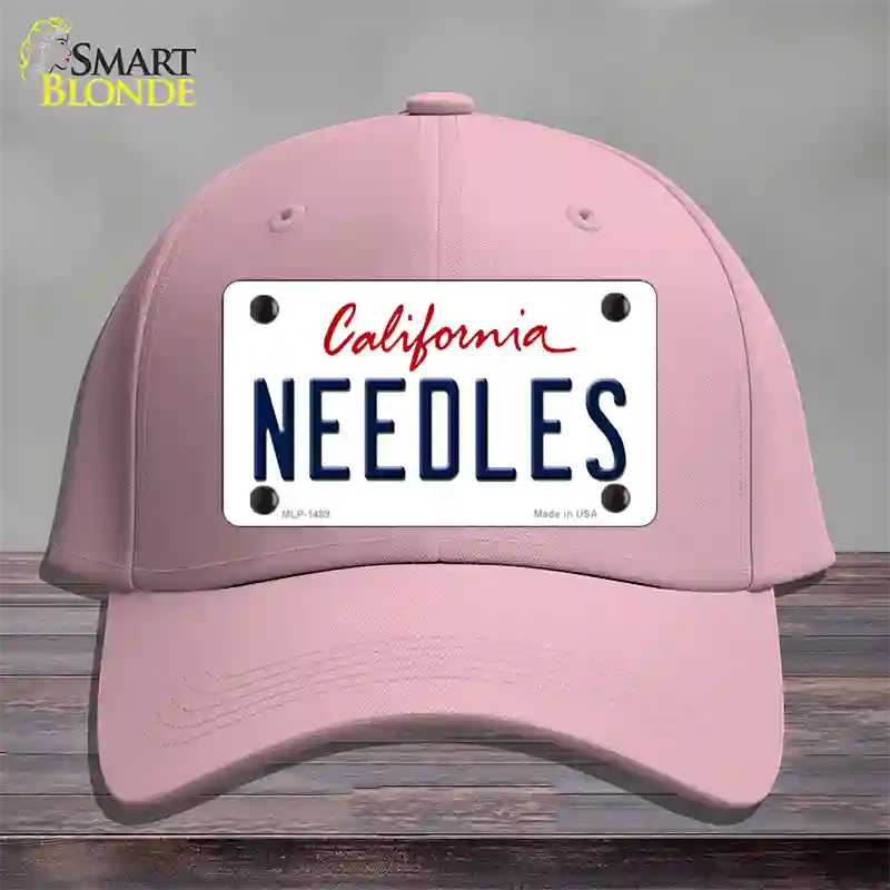 Needles California Novelty License Plate Hat Cotton / Pink