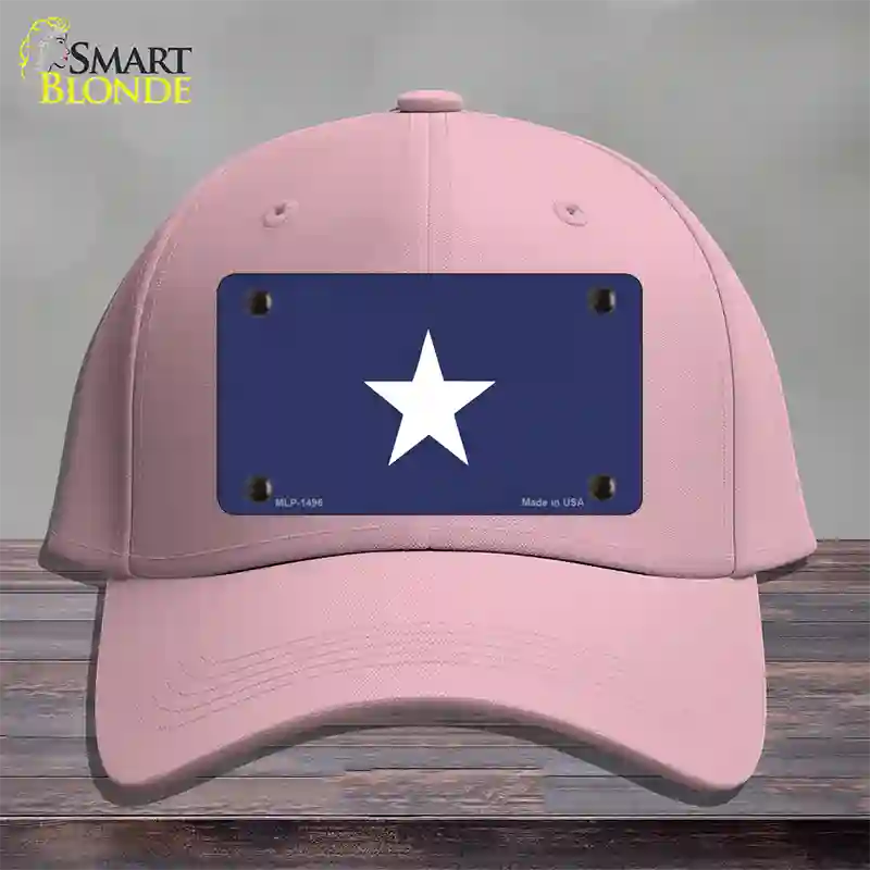 Bonnie Blue Flag Novelty License Plate Hat Cotton / Pink