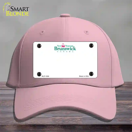 New Brunswick Novelty License Plate Hat Cotton / Pink