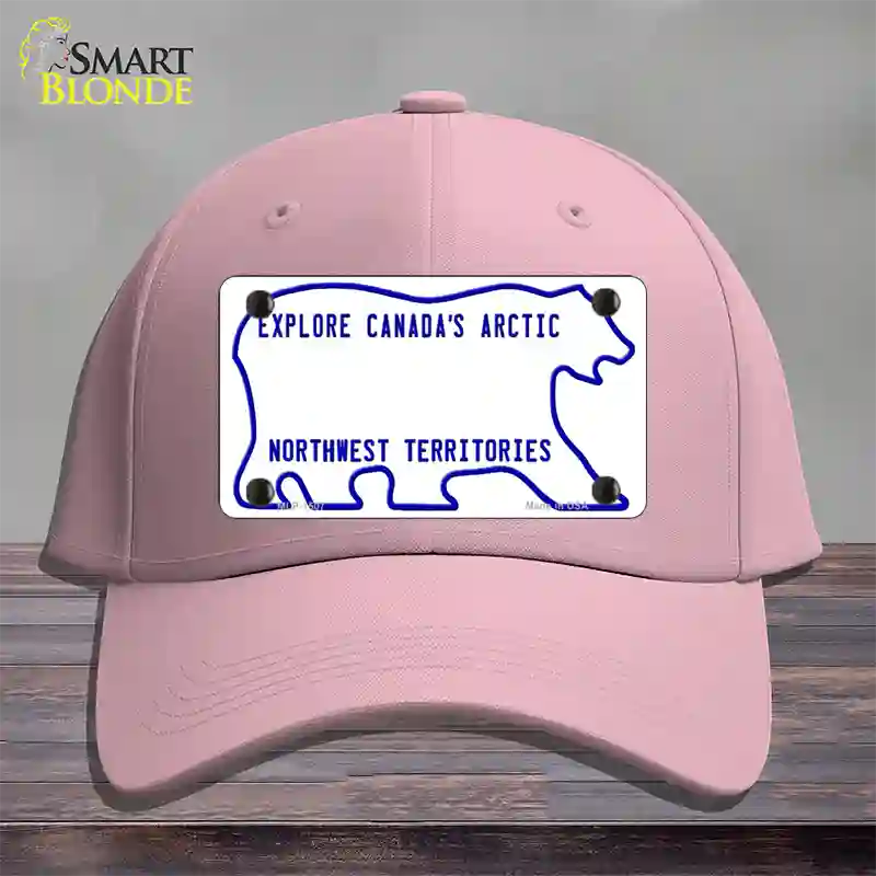 Northwest Territories Novelty License Plate Hat Cotton / Pink