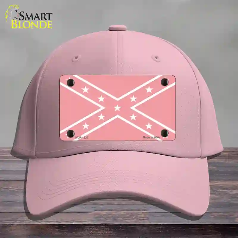 Pink Rebel Novelty License Plate Hat Cotton / Pink