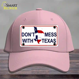 Dont Mess With Texas Novelty License Plate Hat Cotton / Pink