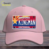 Arizona Centennial Kingman Novelty License Plate Hat Cotton / Pink