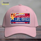 Arizona Centennial Lake Havasu Novelty License Plate Hat Cotton / Pink