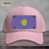 Choctaw Nation Flag Novelty License Plate Hat Cotton / Pink