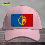 Comanche Nation Flag Novelty License Plate Hat Cotton / Pink