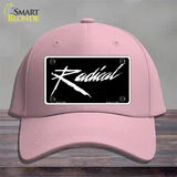 Radical Novelty License Plate Hat Cotton / Pink