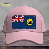 West Australia Flag Novelty License Plate Hat Cotton / Pink