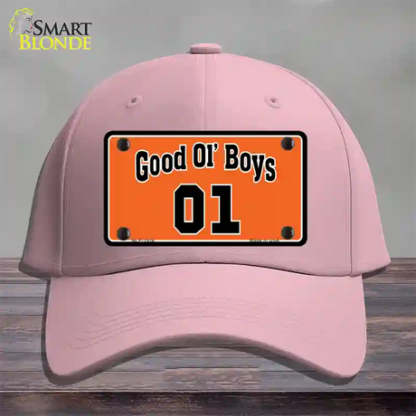 Good Ol Boys Novelty License Plate Hat Cotton / Pink