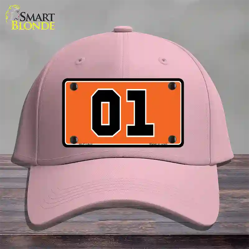 Dukes Of Hazard 01 Novelty License Plate Hat Cotton / Pink