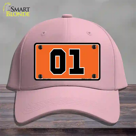 Dukes Of Hazard 01 Novelty License Plate Hat Cotton / Pink