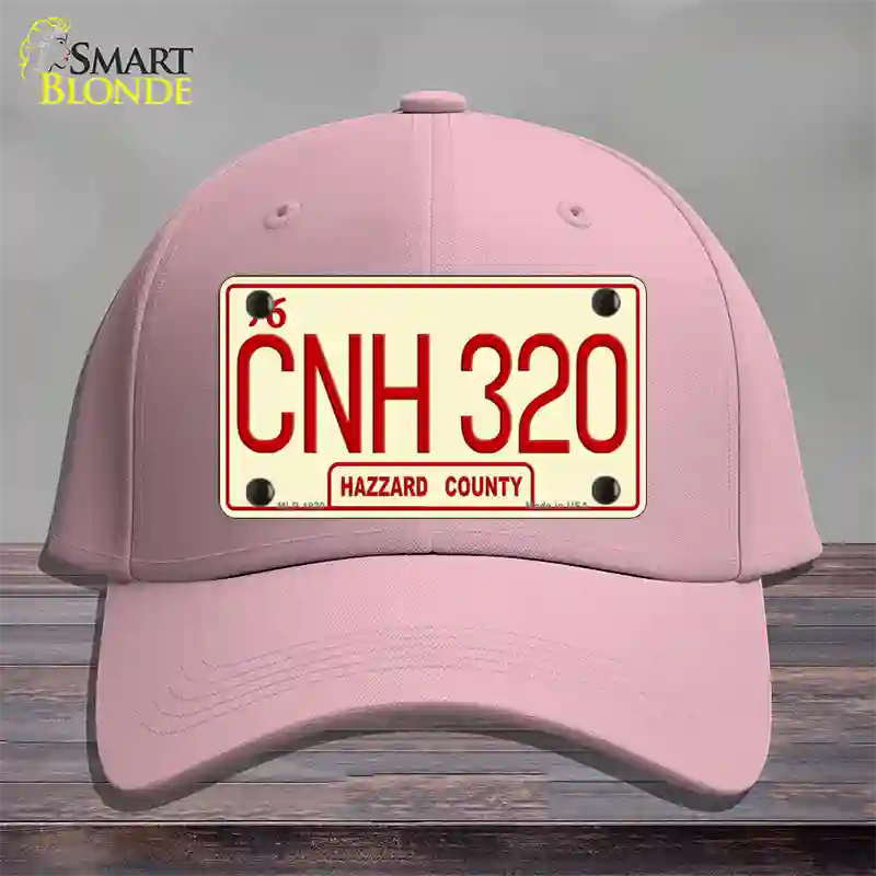 CNH 320 Novelty License Plate Hat Cotton / Pink